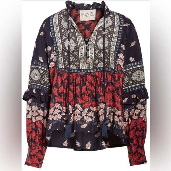 Sea New York women’s Eloise Blouse - Picture 8 of 13